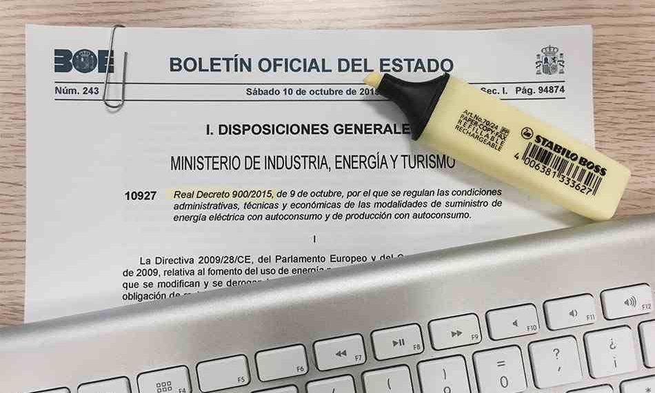 El nuevo decreto de autoconsumo para las renovables